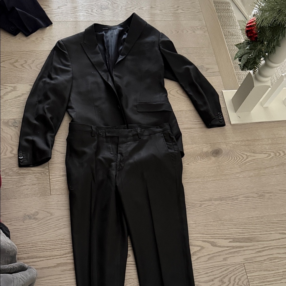 Versace Black Men's Suit